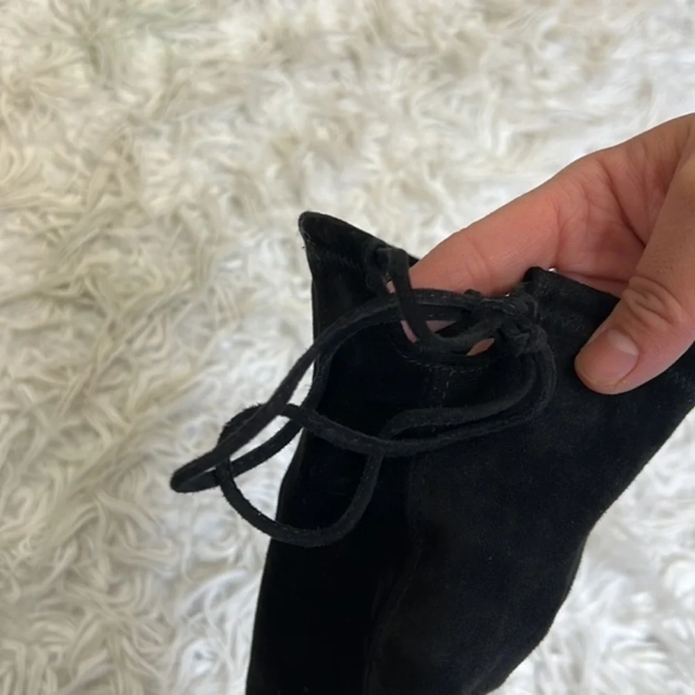 STUART WEITZMAN BLACK OVER‎ THE KNEE BOOTS